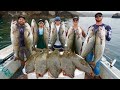 The most insane white seabass fishing in california catch clean cook with landshark outdoors
