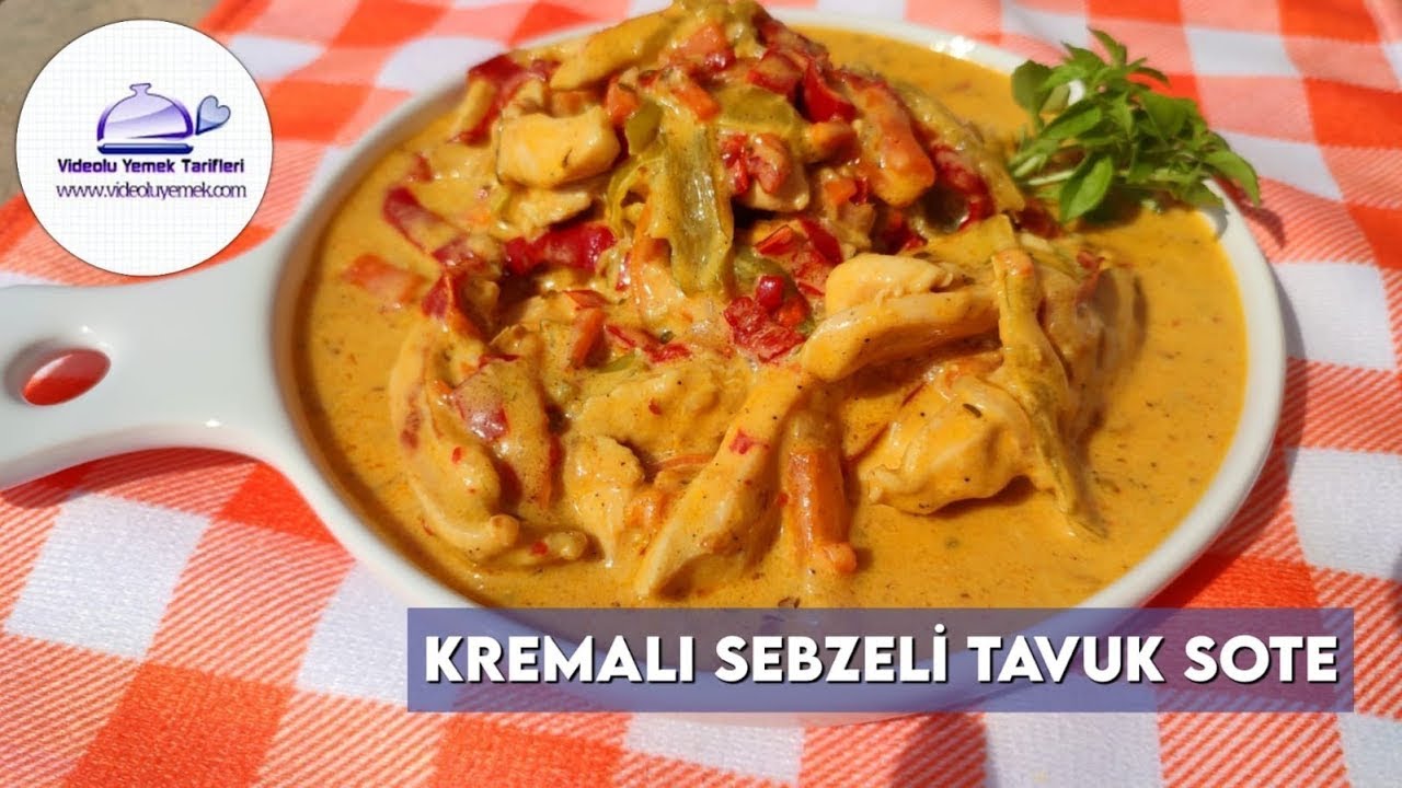 EFSANE AKŞAM YEMEĞİ ÖNERİSİ YİYENLERİ HAYRAN BIRAKTI ???????? KREMALI SEBZELİ TAVUK SOTE TARİFİ EFSANE AKŞAM YEMEĞİ ÖNERİSİ YİYENLERİ HAYRAN BIRAKTI ???????? KREMALI SEBZELİ TAVUK SOTE TARİFİ