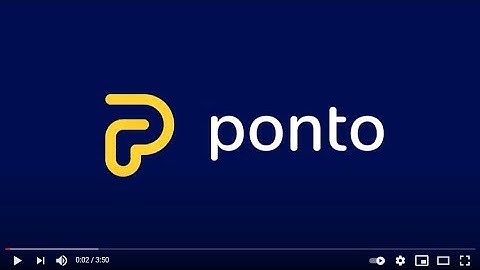Ponto instruction video  2