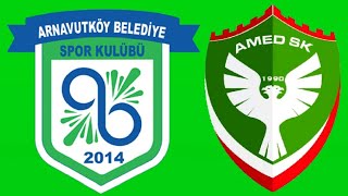 Arnavutköy Belediyespor - Amed Sportif maçı ne zaman, hangi kanalda, saat kaçta?
