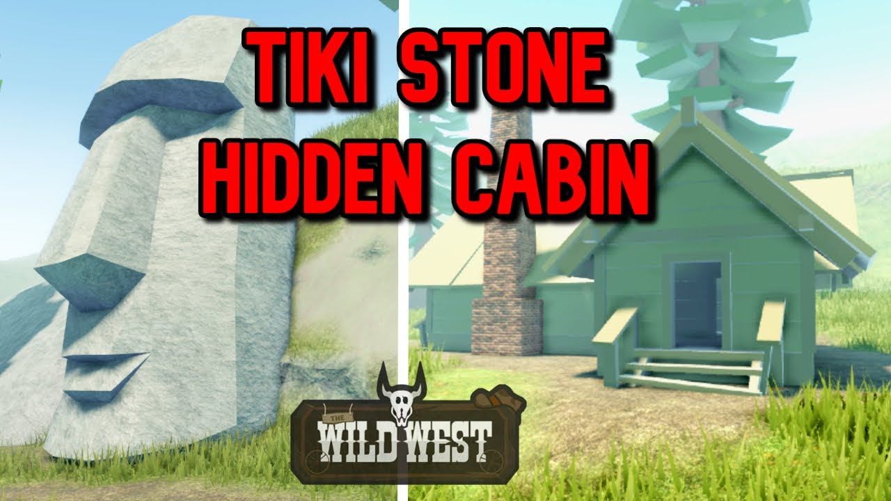🗿TIKI STONE & HIDDEN CABIN | Roblox Wild West