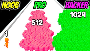Colors Runner - NOOB vs PRO vs HACKER