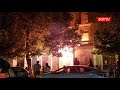 Incendio afectó al Campus República de la Universidad Andrés Bello