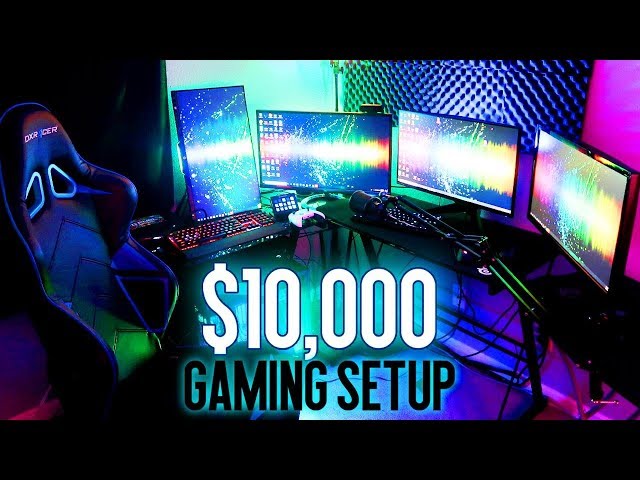 My $10,000 Pro Gaming Setup! 