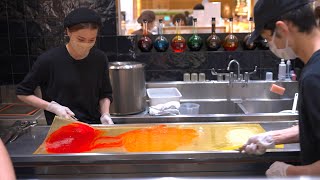 【4K】圧倒的映像美でおくる金太郎飴の作り方　Handmade Candy Making in Japan　パパブブレ　Japanese Street Food