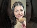 the way this contour stick glides on like butter and buffs out so easily with this brush makes it