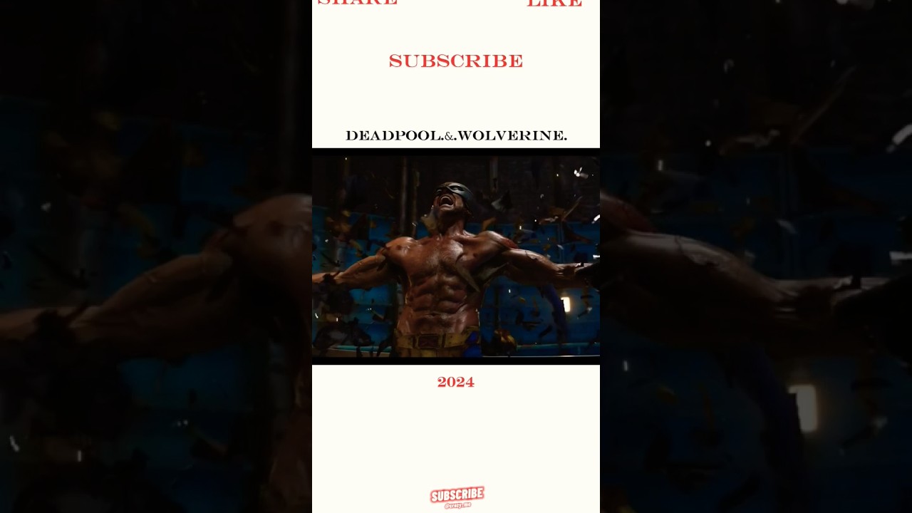 Deadpool.&.Wolverine. #shorts #short #movie #2024 #trending #deadpool #wolverine #action #fight