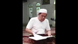 guru udin membaca tahrim sebelum adzan subuh