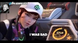 Anime Hana dva overwatch viral di tiktok mentahan anime angkt kaki