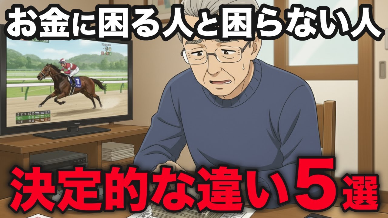 70代で「お金に困らない人」が絶対にやらないこと5選【シニア朗読雑学】