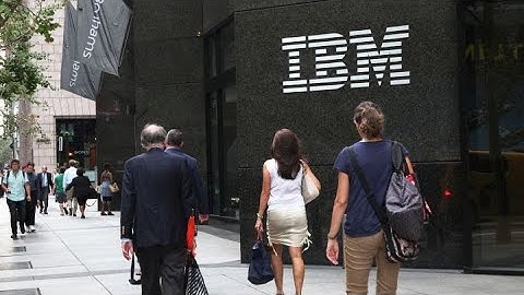 IBM reports EPS beat, revenues fall in line at $19.16 billion
