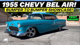 1955 CHEVY BEL AIR! Bumper to Bumper Showcase! PLUS Test Drive!