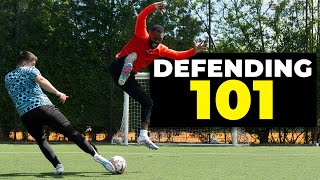 THE 5 SECRETS OF DEFENDING IN FOOTBALL (BEGINNER TO ADVANCED)