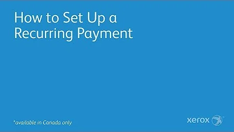 How to Set Up Recurring Payments