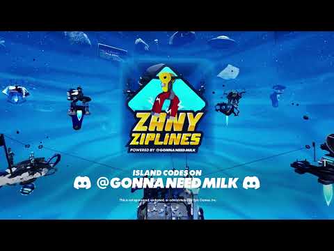 MILK CREATES ZANY ZIPLINES IN RESPONSE TO GAMING COMMUNITY REQUEST MILK CREATES ZANY ZIPLINES IN RESPONSE TO GAMING COMMUNITY REQUEST