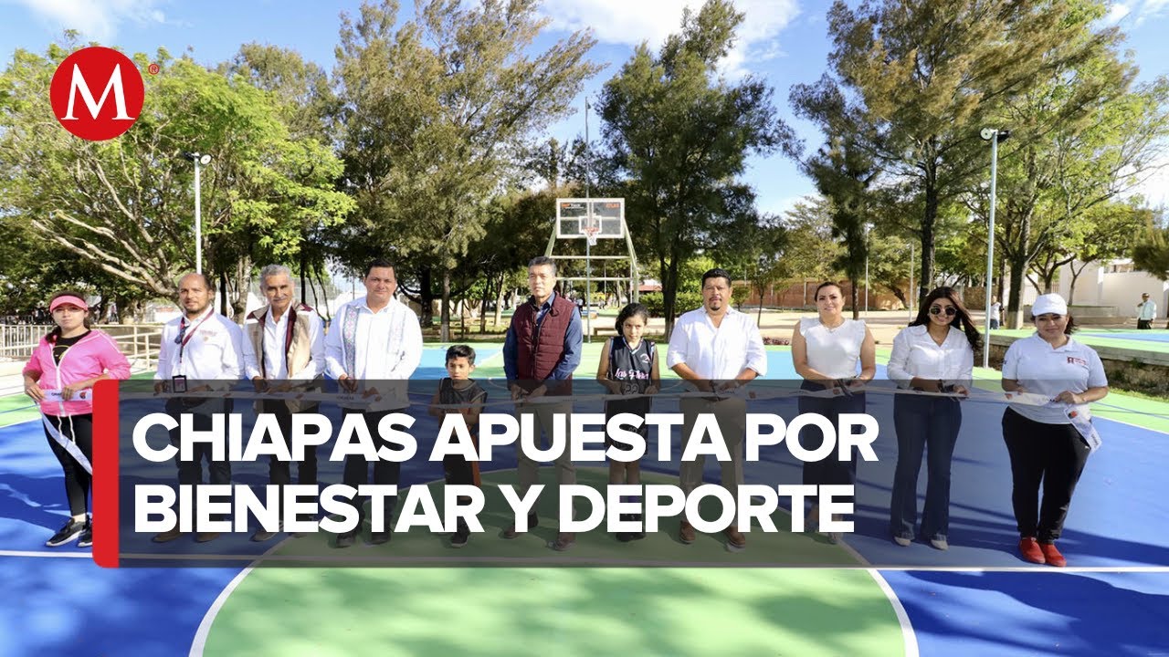 Gobernador de Chiapas inaugura renovación de unidad deportiva en ...