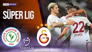 Caykur Rizespor vs Galatasaray  | SÜPER LIG HIGHLIGHTS | 10/28/2023 | beIN SPORTS USA