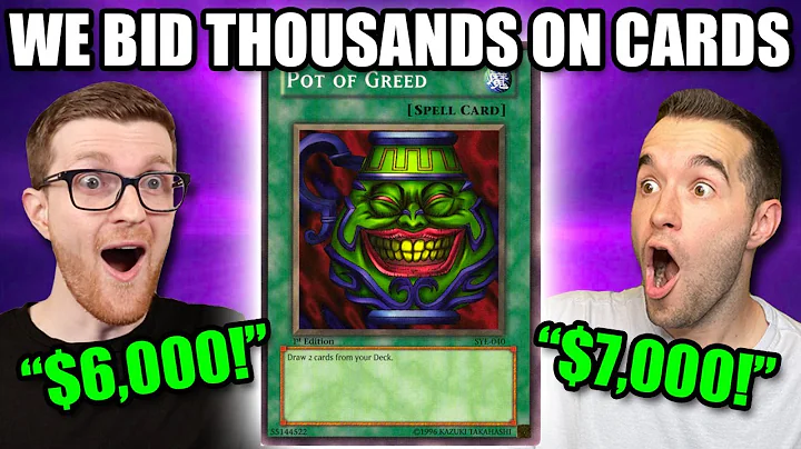THE BEST YU-GI-OH AUCTION IS BACK!!! | Yu-Gi-Oh! A...
