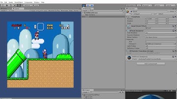 Playing with a pixelate transition on unity