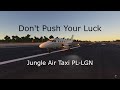 They Had To Throw Out Luggage To Save Their Plane | The Crash Of Jungle Air Taxi PT-LGN