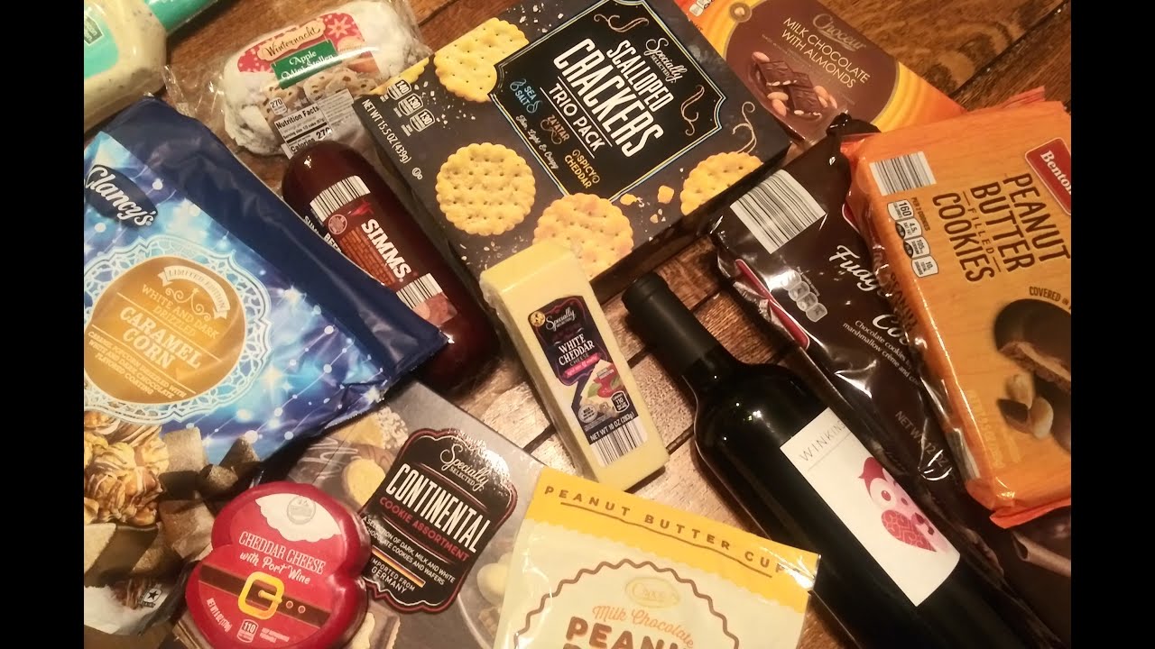 Aldi Gift Basket Finds & Mini Grocery Haul December 2019 YouTube