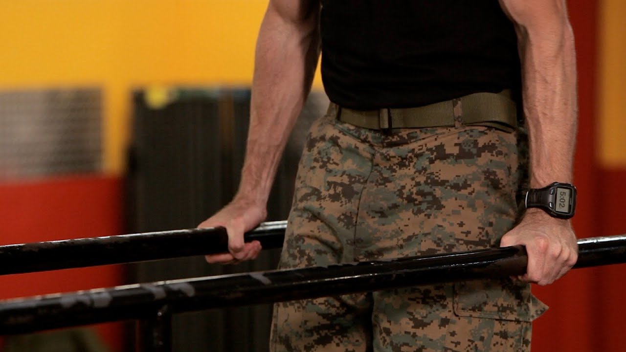 How to Walk across a Dip Bar | Warrior Fitness - YouTube