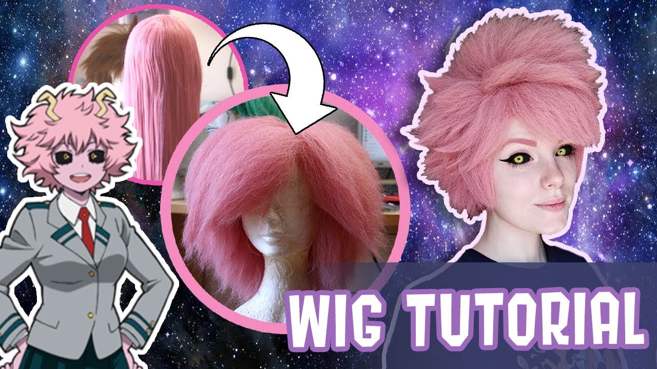 HOW TO TEASE A WIG | Come cotonare una parrucca [MY HERO ACADEMIA - Mina Ashido]