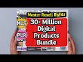30 million digital products resell for passive income