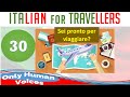 Planning a trip in Italian language (part 2)