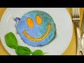 Smiley Earth Omelet ニコちゃんマークな地球卵焼き