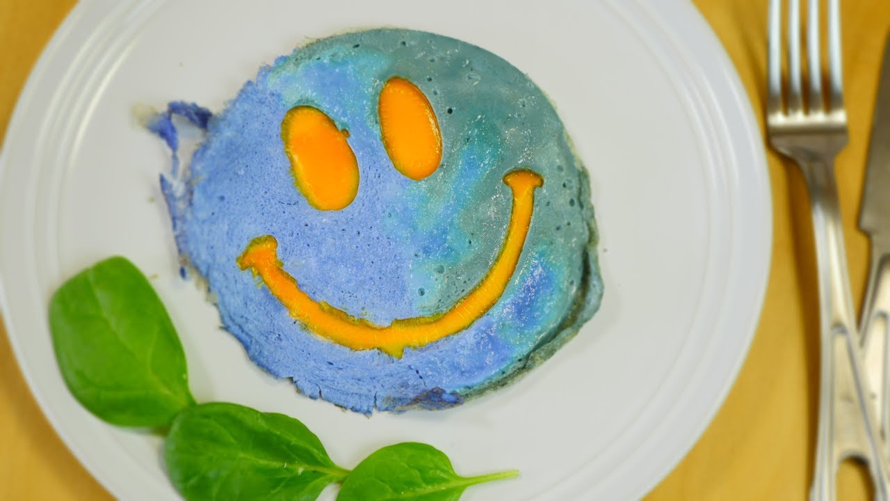 Smiley Earth Omelet ニコちゃんマークな地球卵焼き | MosoGourmet 妄想グルメ