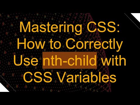 Mastering CSS: How