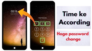 Screen lock Time password kaise set karen || phone mai time wala lock kaise lagaen || time lock app