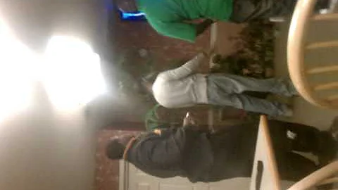 My husband acting a fool