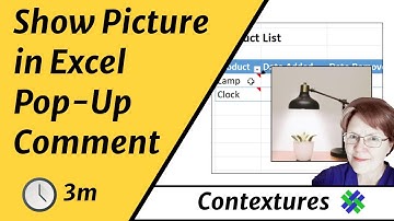 Show Picture in Excel Pop-Up Comment