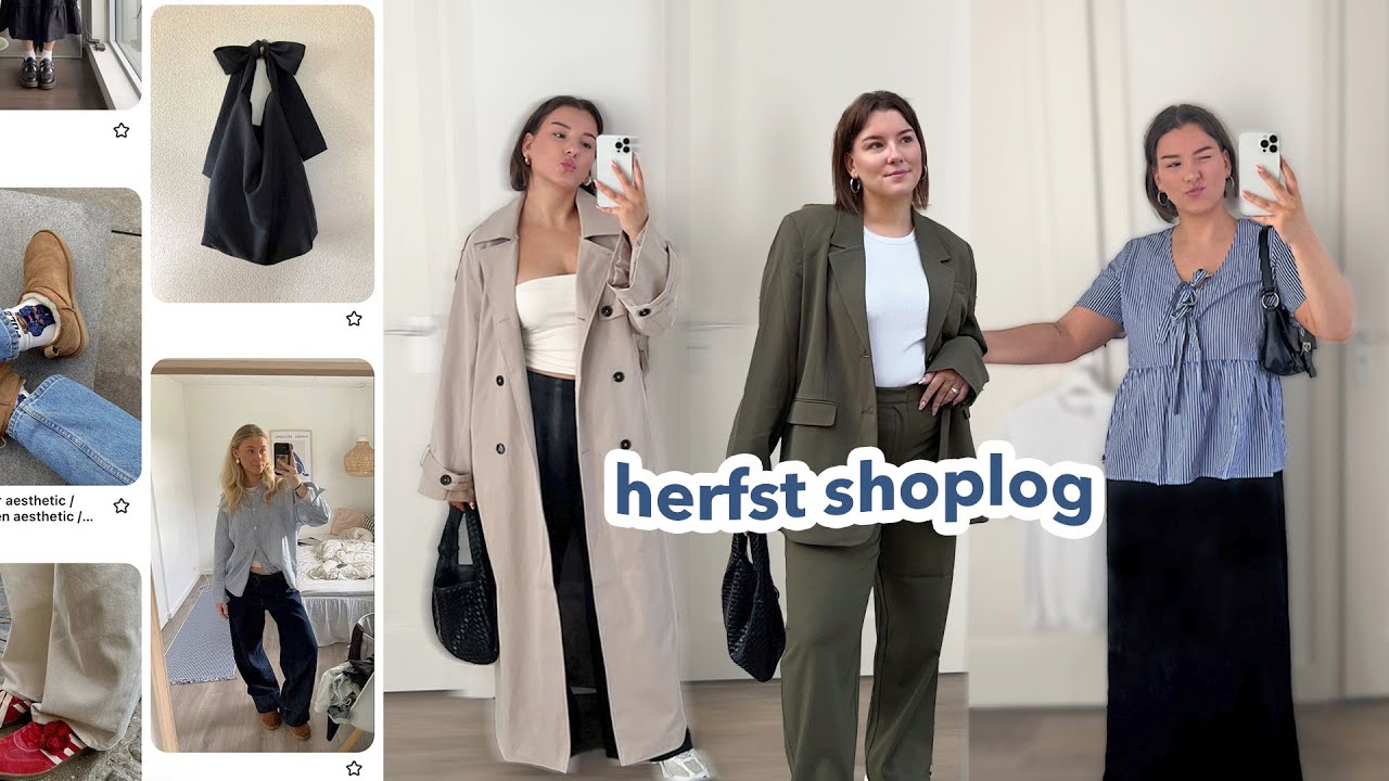 MEGA herfst shoplog: H&M, NA-KD, VERO MODA & meer! 🍂🍁