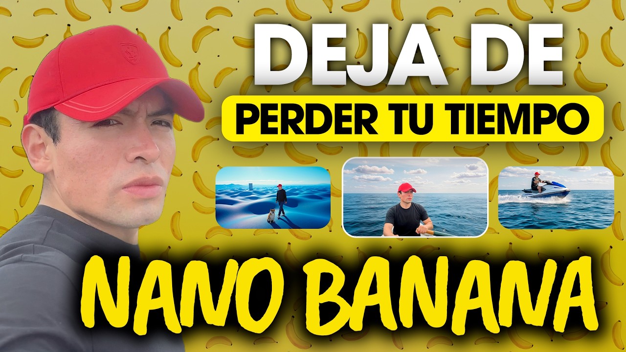 La GUÍA DEFINITIVA de NANO BANANA e Increíbles Novedades en la IA ...