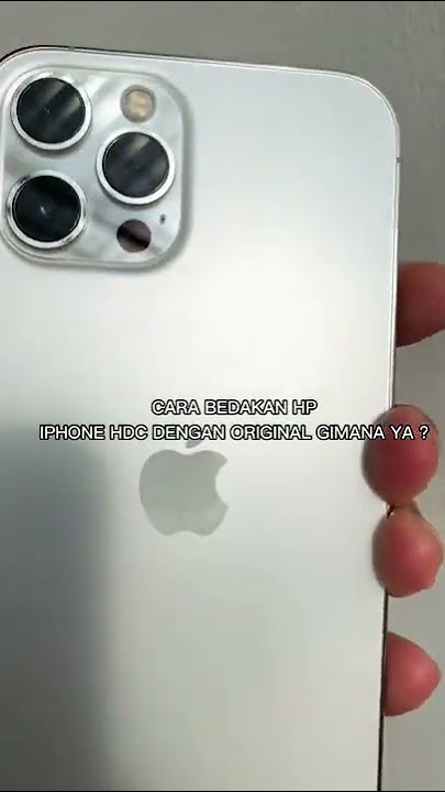 BEDANYA IPHONE 12 PRO MAX ORIGINAL VS IPHONE HDC ?? ADA YANG TAHU ??