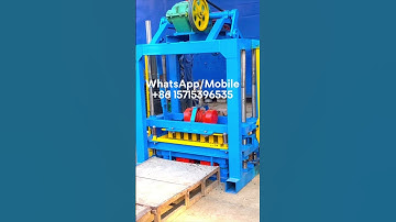 qtj4-40 smart paver block machine china, bloc vibratoire parpaings geobeton