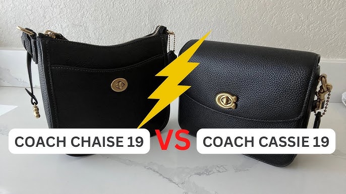 Coach Cassie 19 & Coach Camera Leather Bag Comparison 🥰🖤 