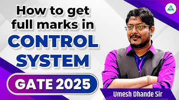 How to get Full marks in Control System | GATE 2025 #gateacademy #controlsystem