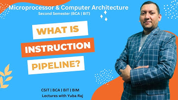 What is Pipeline? Explain Instruction Pipeline. Microprocessor and Computer Architecture