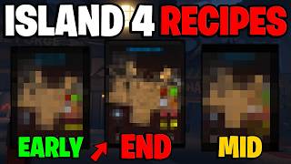 BEST Island 4 Armor and Weapon Recipes YOU SHOULD USE In The Forge (Roblox)