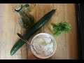 Greek Tzatziki Sauce (Greek yogurt & Cucumber Dip)