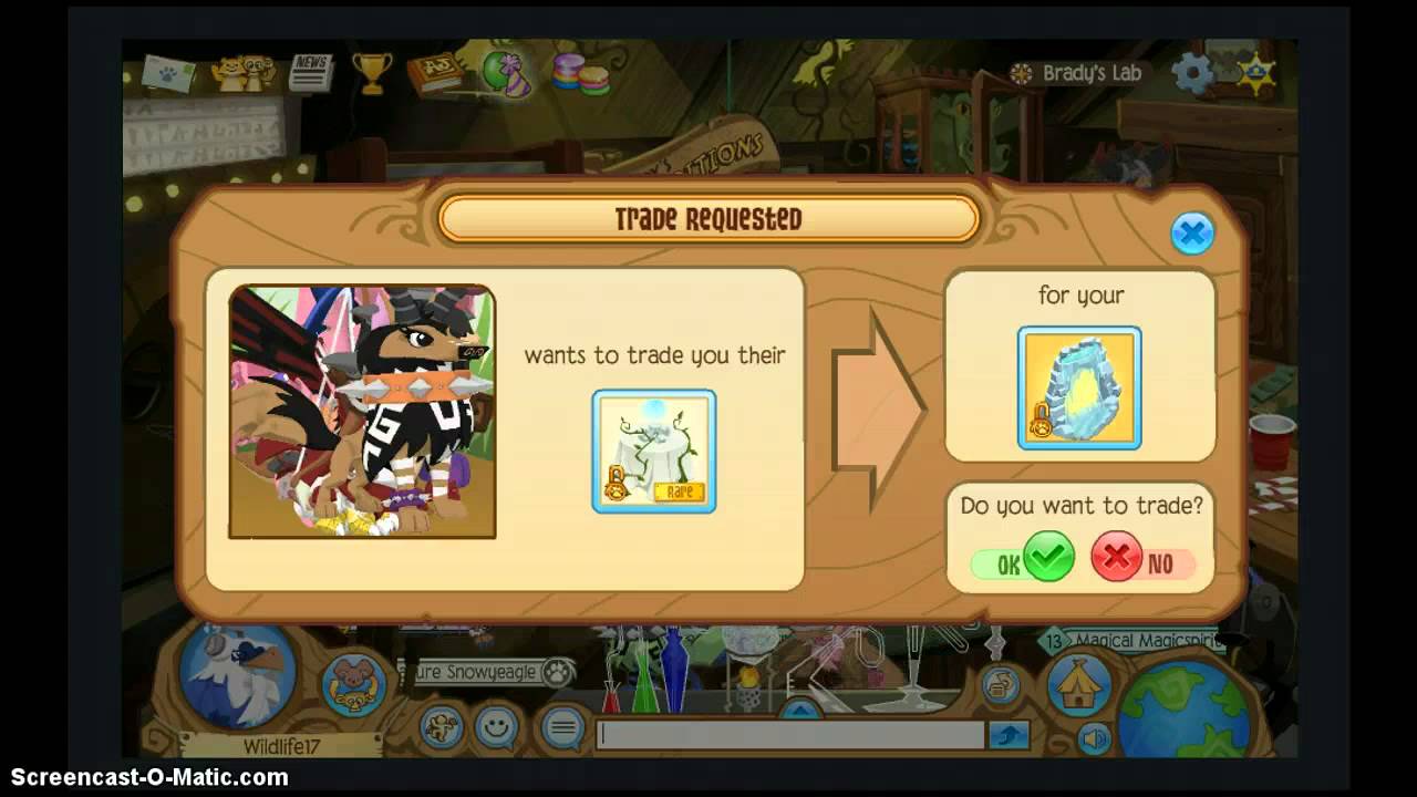 Animal Jam Trading Attemps For Nature