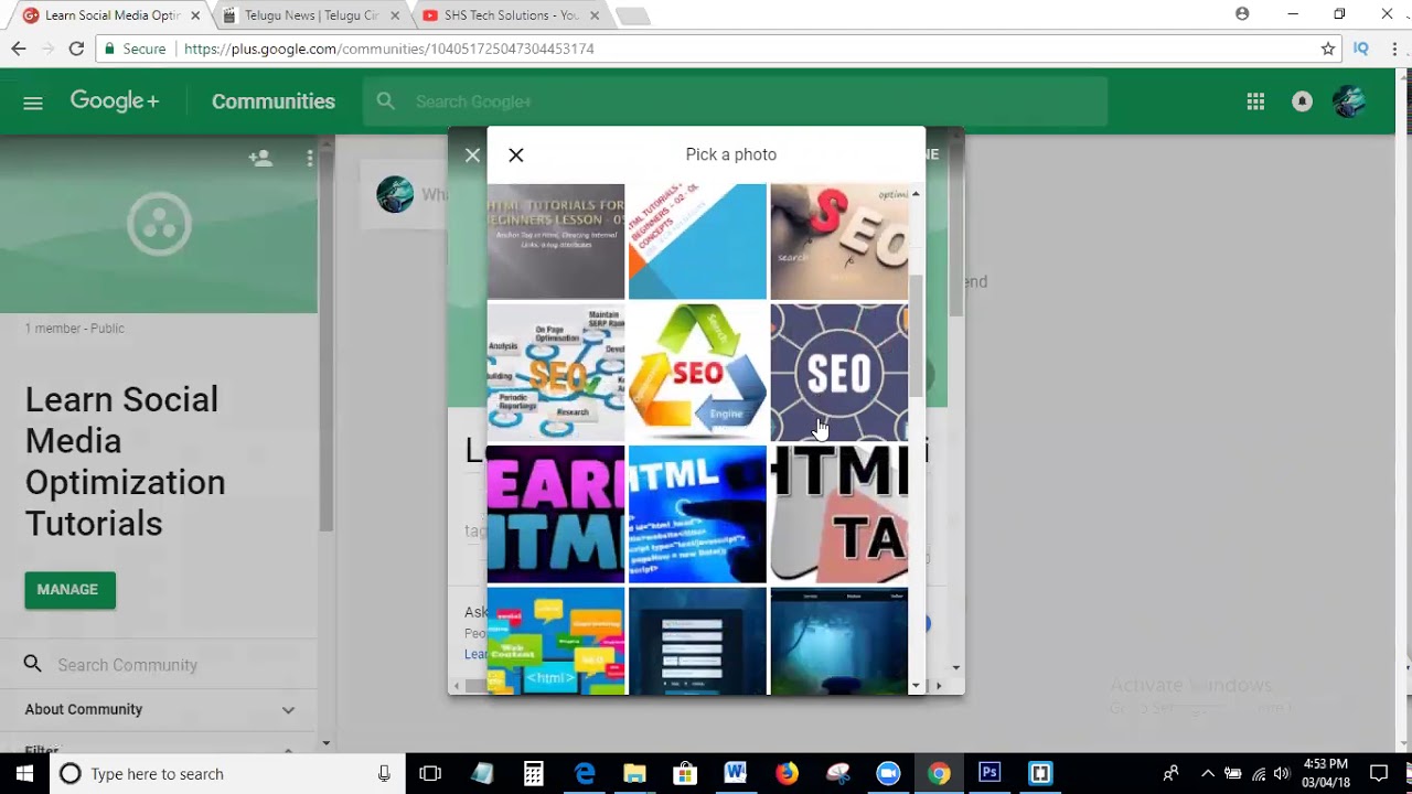 Google Plus Communities Creation | Google Plus | How to post adds on Google plus communities