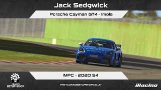 iRacing - 20S4 - Porsche Cayman GT4 - IMPC - Imola - Jak