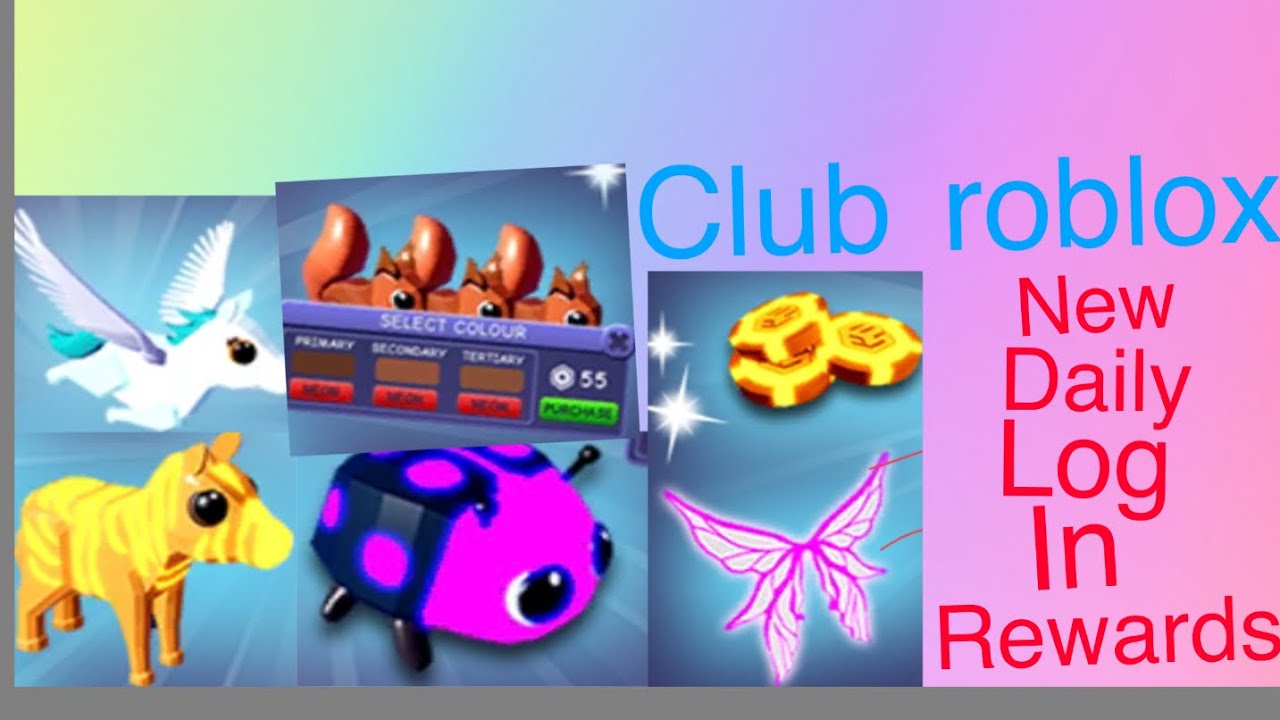 New Daily Rewards In Club Roblox Free Pets And Furniture For Logging In Kitty Katt Youtube - roblox reward club