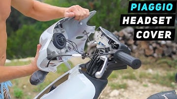 Piaggio Fly - Headlight / Handlebar Cover Removal | Mitch