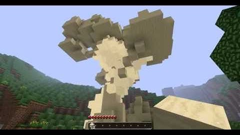 How to make Floating Islands on Minecraft part:2